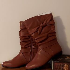 🌻👢LN Womens Wide Calf Boots Size 11| Comfort View